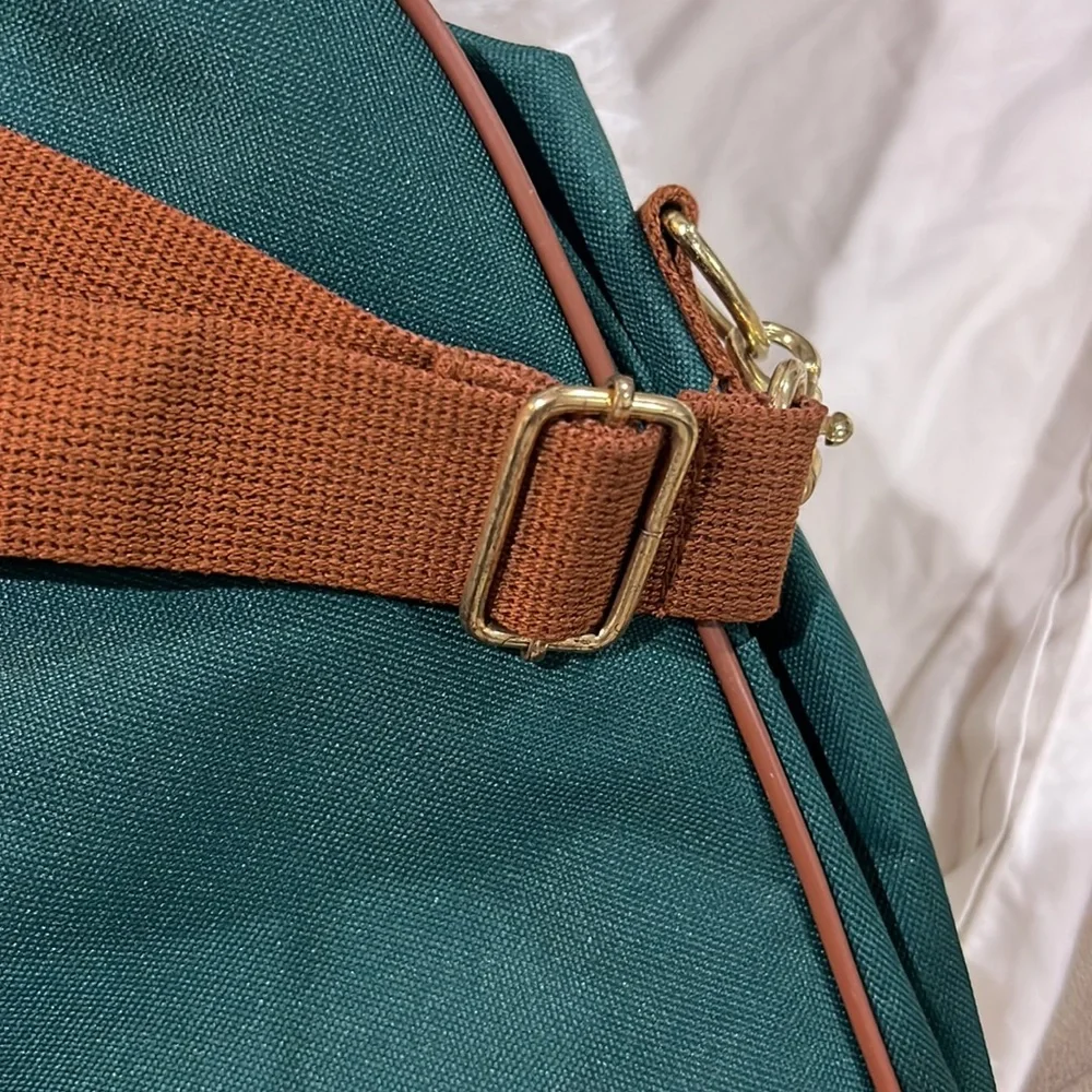 Ralph Lauren travel bag green and brown new without tag